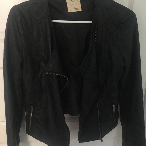 Urban Outfitters Leather Moto Jacket - Picture 2 of 2